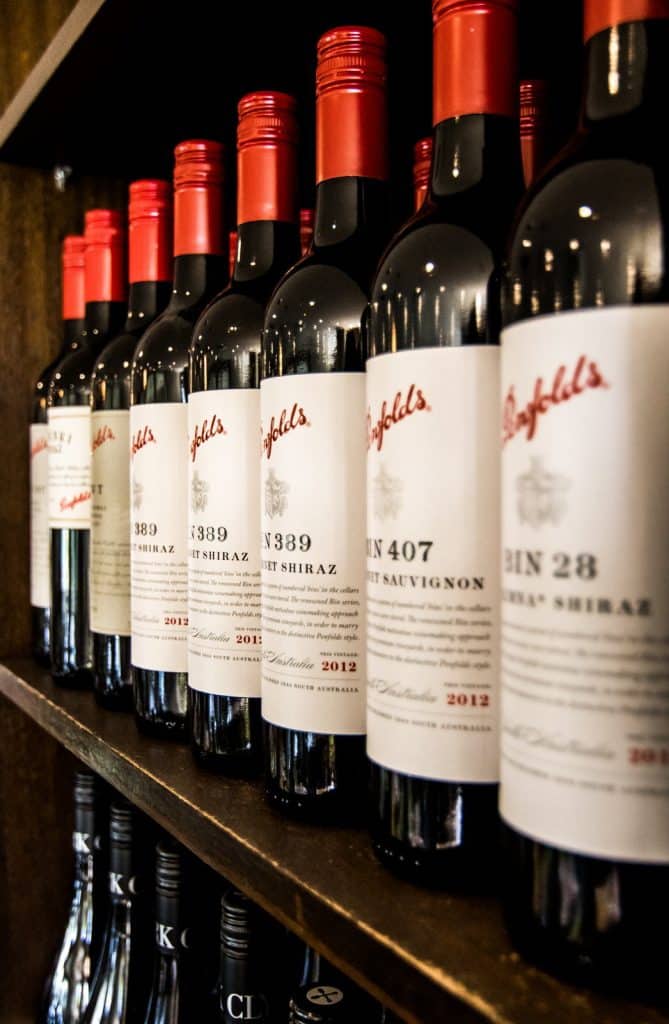 penfolds red wine